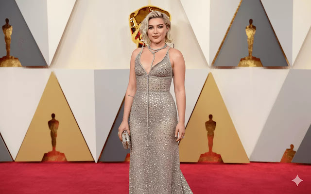 Florence Pugh speaking about her experiences with intimacy coordinators in Hollywood