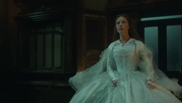 Mia Goth as Elizabeth in Frankenstein 2025 Mia Goth as Elizabeth in Frankenstein 2025