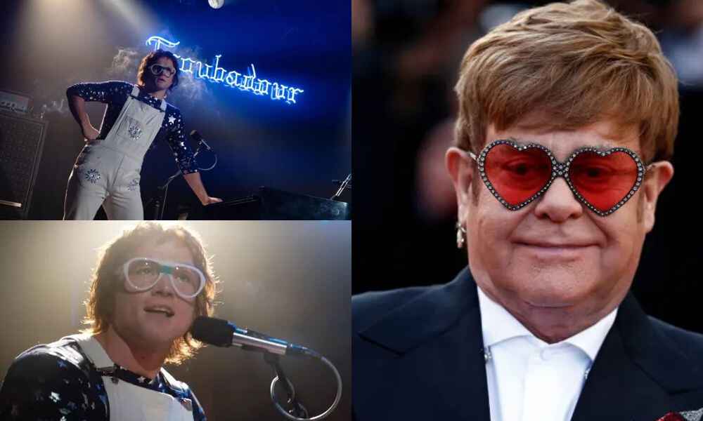 Rocketman Elton John biopic fantasy musical sequence showing creative but moderate box office performance