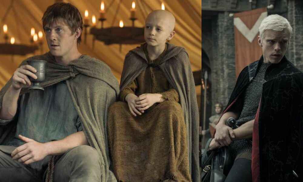 Still from A Knight of the Seven Kingdoms showing Dunk in armor during a tournament scene