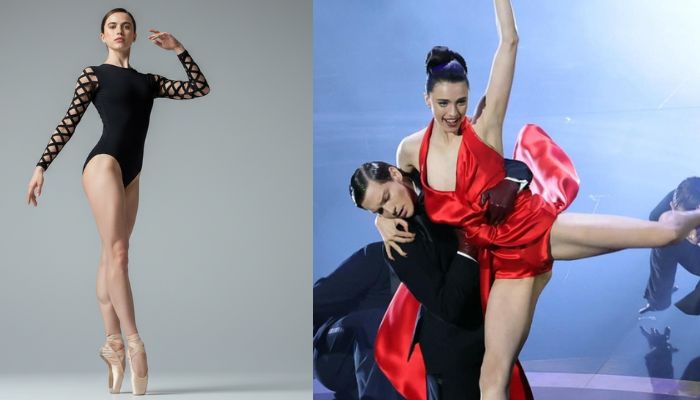 Margaret Qualley training in ballet as a student at North Carolina School of the Arts